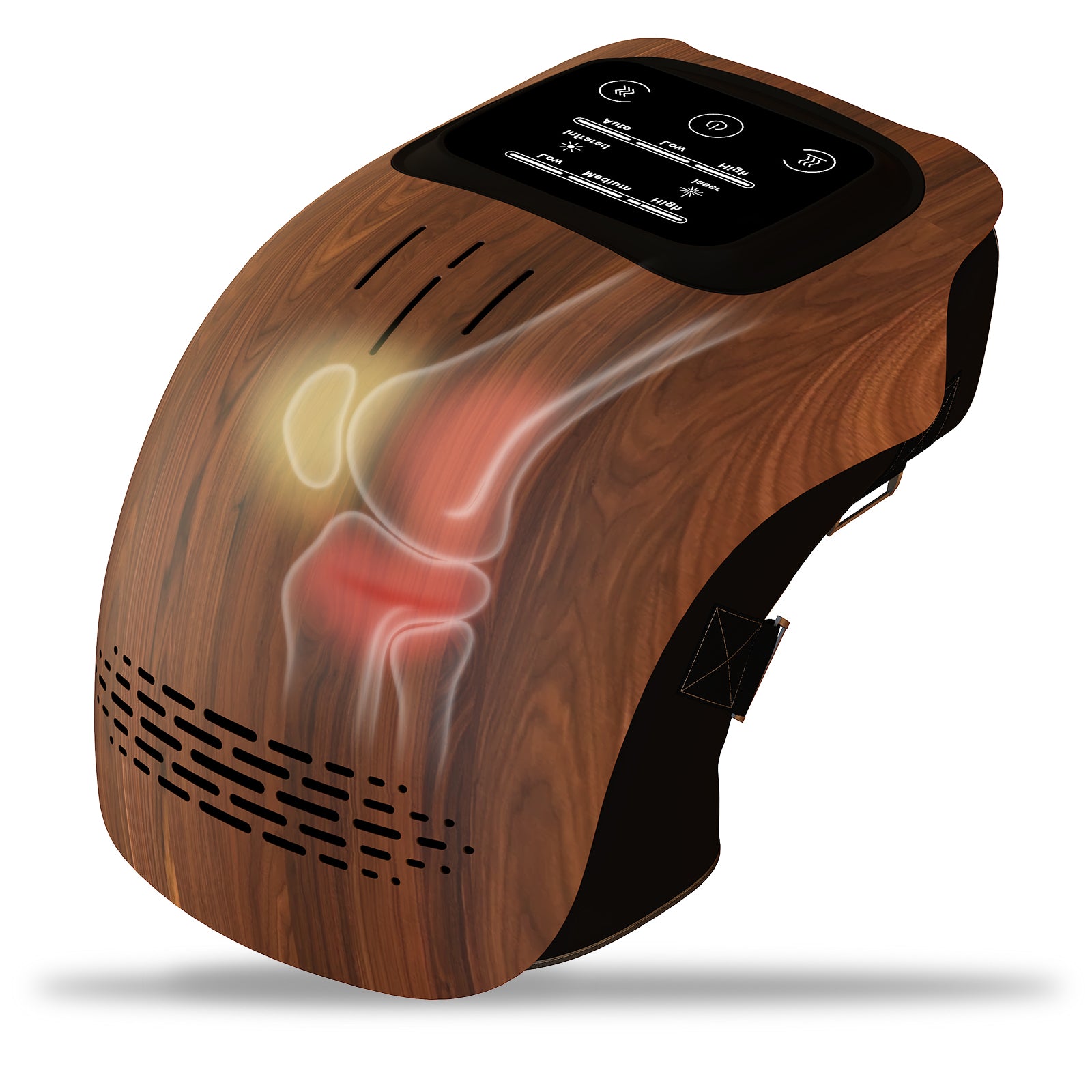 Rechargeable Heating Knee Massager for Pain Relief with Infrared Laser Vibration