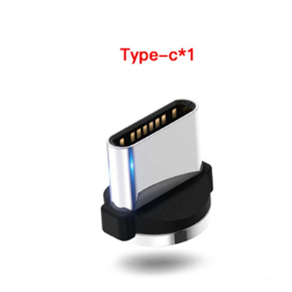 Flowing Ligh Magnetic Streamer Data Line Cable for Iphone Android Type-c