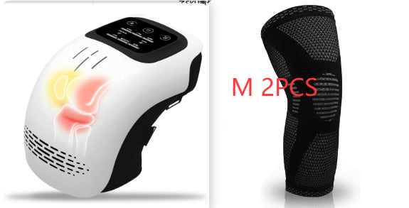 Rechargeable Heating Knee Massager for Pain Relief with Infrared Laser Vibration