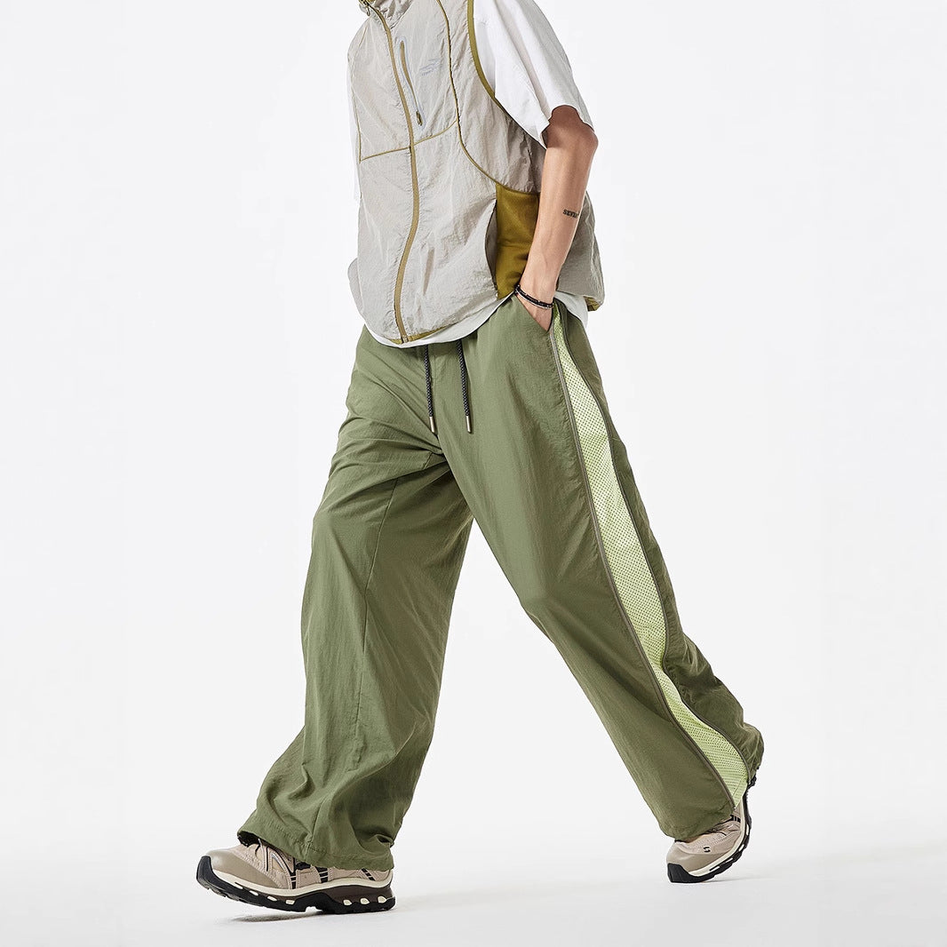 Mesh Breathable Quick-drying Paratrooper Pants Casual Pants