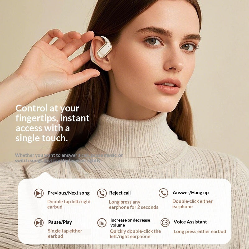 AI-Powered Smart Translation Bluetooth Earbuds