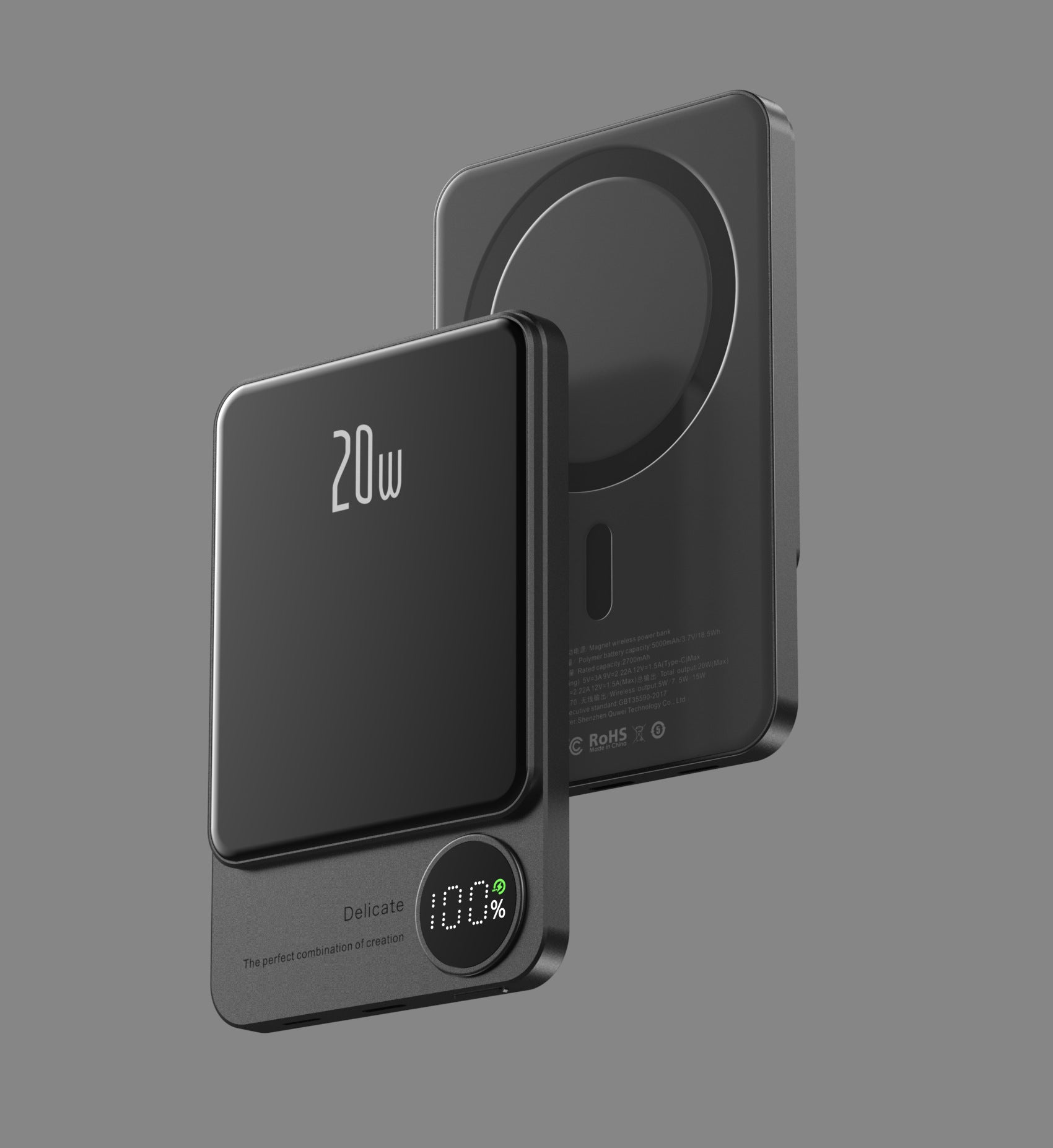 Macsafe Magnetic Wireless Powerbank with new technology