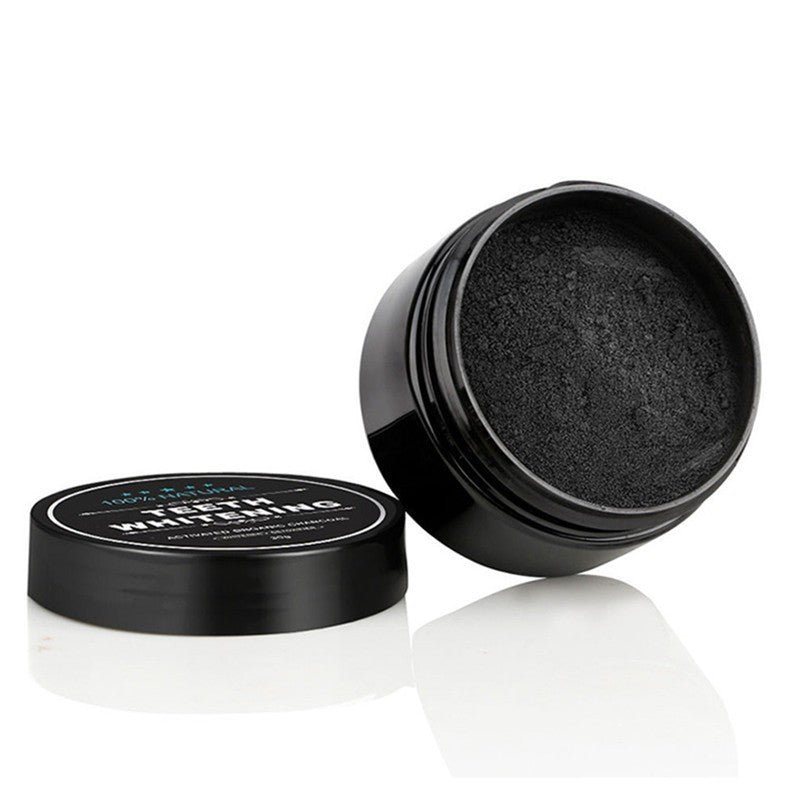 100 % Natural Coconut Charcoal Teeth Whitening Powder