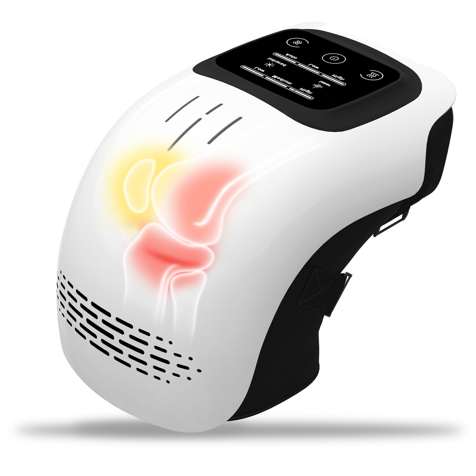 Rechargeable Heating Knee Massager for Pain Relief with Infrared Laser Vibration