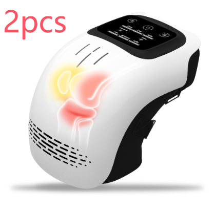 Rechargeable Heating Knee Massager for Pain Relief with Infrared Laser Vibration