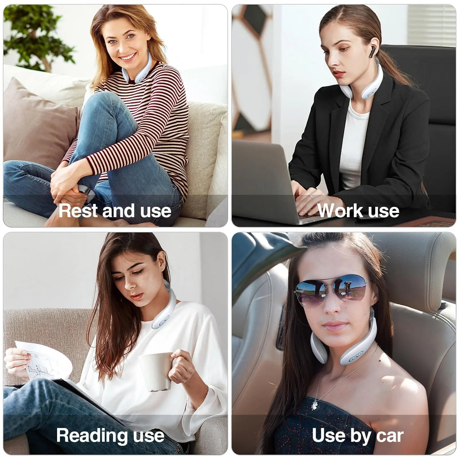 Rechargeable Smart Vibration Neck Massager