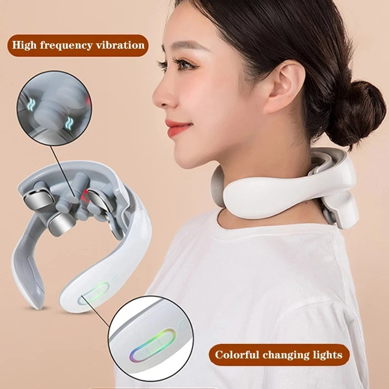 Rechargeable Smart Vibration Neck Massager