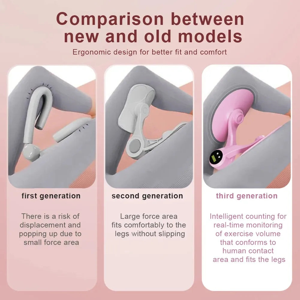 Pelvic Floor Muscle Trainer with Counter best for Postpartum Recovery and leg training.