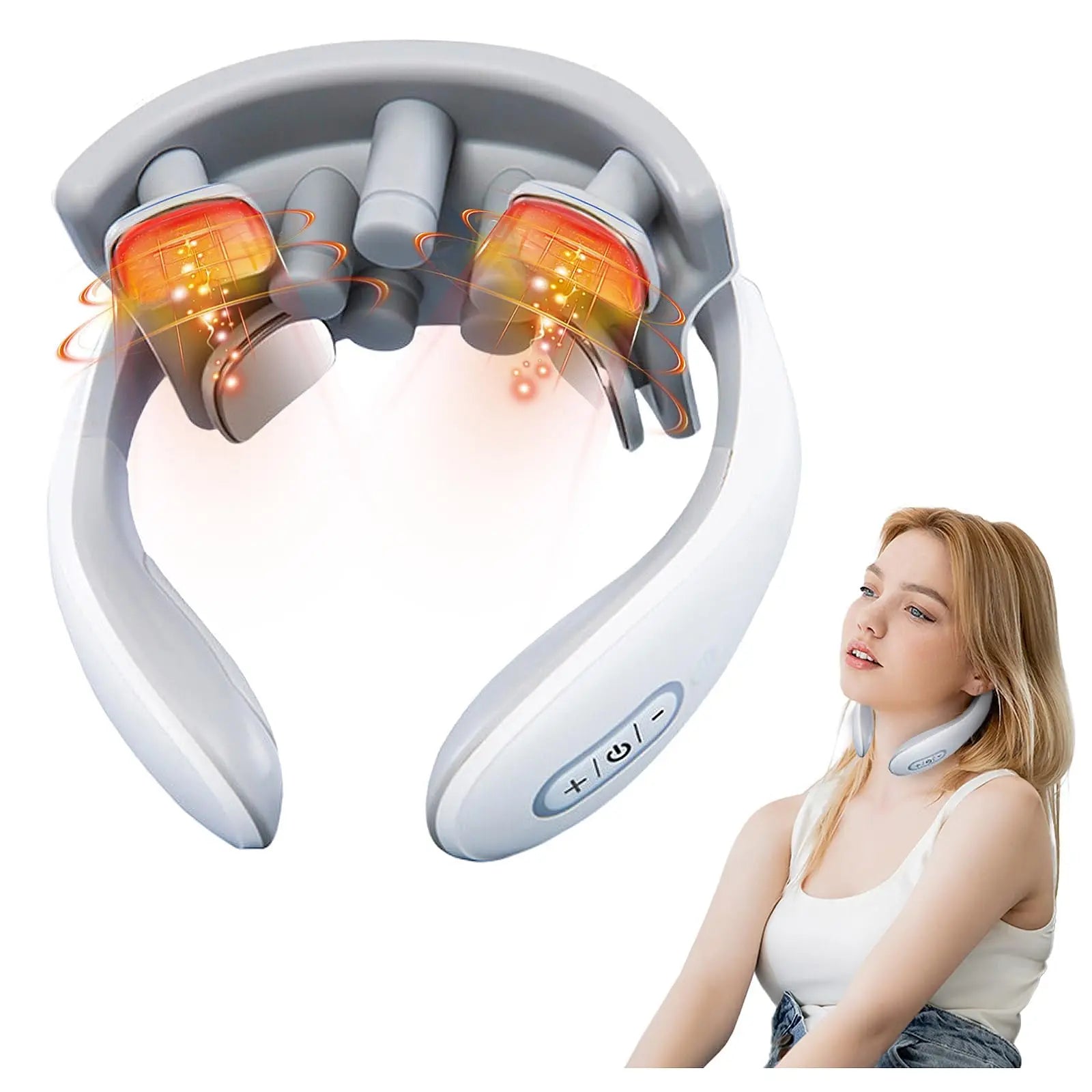 Rechargeable Smart Vibration Neck Massager