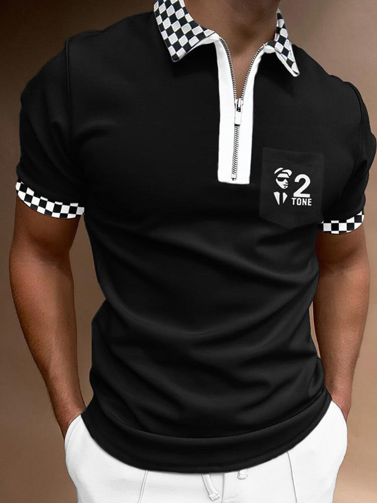 Men's POLO T-Shirt Unique design, stylish and beautiful.