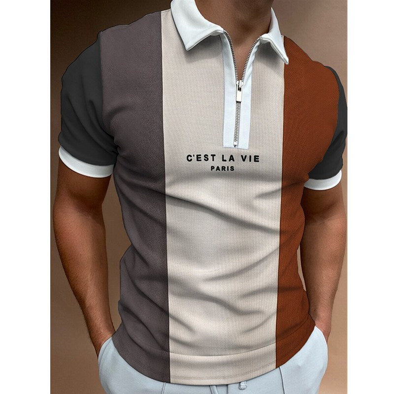 Men's POLO T-Shirt Unique design, stylish and beautiful.