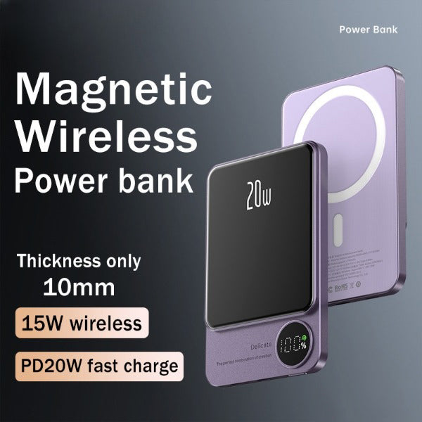 Macsafe Magnetic Wireless Powerbank with new technology
